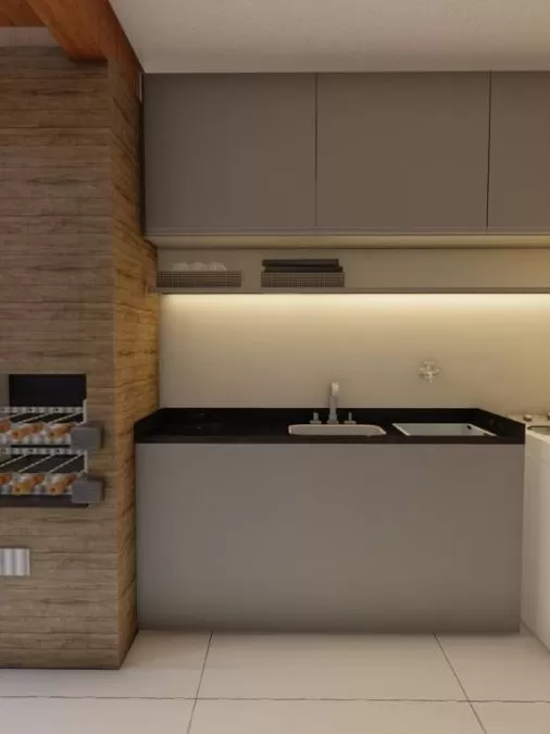 Casa Térrea à Venda com 3 dormitórios e conceito integrado, 80m² no Condomínio Vale Azul em Votorantim/SP
