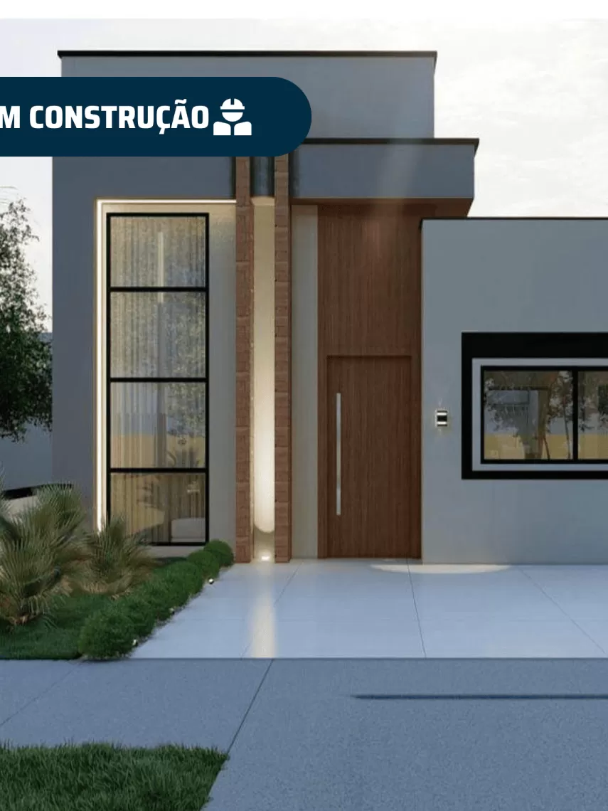 Casa Térrea à Venda com 3 dormitórios e conceito integrado, 80m² no Condomínio Vale Azul em Votorantim/SP