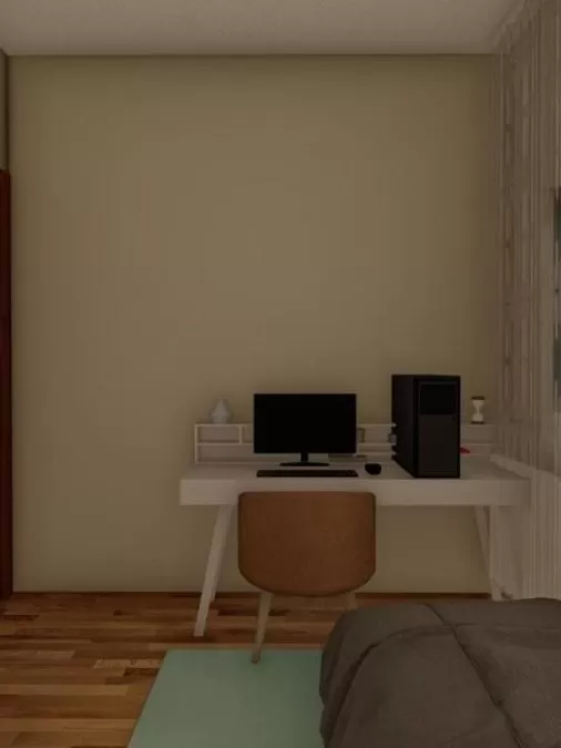 Casa Térrea à Venda com 3 dormitórios e conceito integrado, 80m² no Condomínio Vale Azul em Votorantim/SP