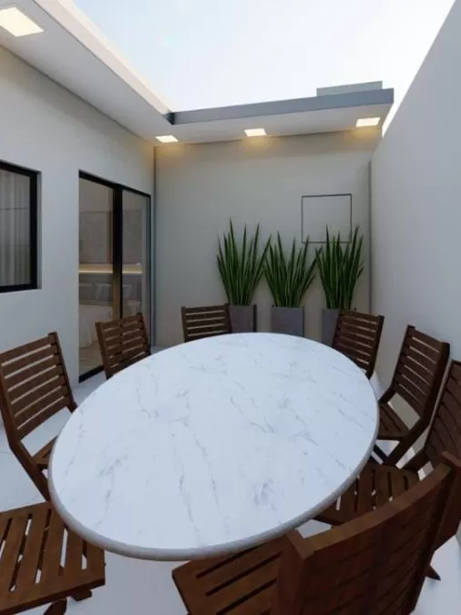 Casa Térrea à Venda com 3 dormitórios e conceito integrado, 80m² no Condomínio Vale Azul em Votorantim/SP