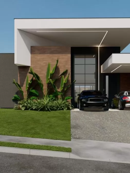 Casa Térrea à Venda com 3 suítes sendo 1 master com closet e piscina privativa, 162m² no Condomínio Terras Alpha em Votorantim/SP